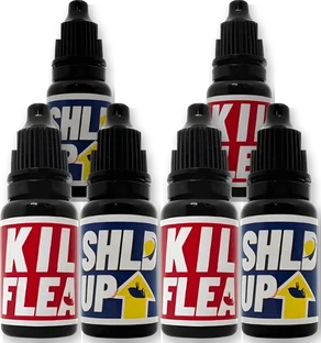 3 set: 3 KilFlea dan 3 ShieldUp